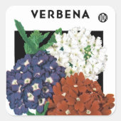 Verbena Seed Packet Label (Voorkant)
