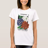 Verbena Seed Packet Label T-shirt (Voorkant)