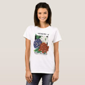 Verbena Seed Packet Label T-shirt (Voorkant volledig)