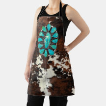 Verberg en turquoise 