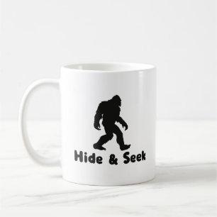 Verberg en zoek Bigfoot Sasquatch Koffiemok