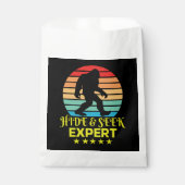 Verberg en zoek expert Bigfoot Grappig Bedankzakje (Voorkant)