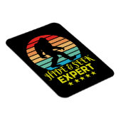 Verberg en zoek expert Bigfoot Grappig Magneet (Rechterzijde)