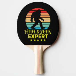 Verberg en zoek expert Bigfoot Grappig Tafeltennisbatje
