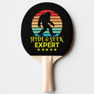 Verberg en zoek expert Bigfoot Grappig Tafeltennisbatje