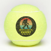 Verberg en zoek expert Bigfoot Grappig Tennisballen (Voorkant)