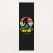 Verberg en zoek expert Bigfoot Grappig Yogamat (Voorkant)