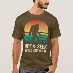 Verberg en zoek wereldkampioen Retro  Silhoue T-shirt