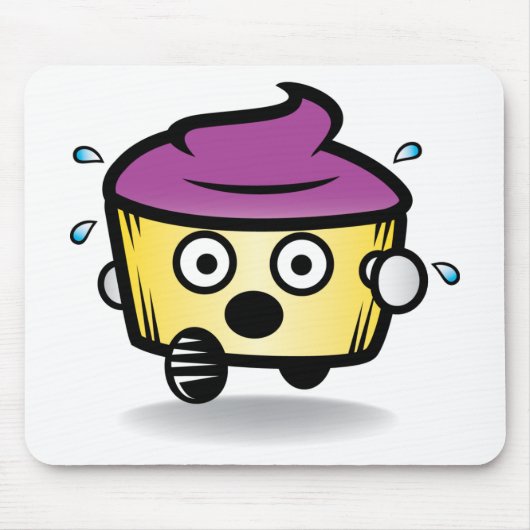 Verberg je cupcakes! muismat (Voorkant)