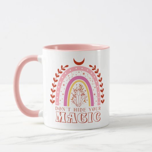 Verberg je magische Halloween niet Mok (Links)