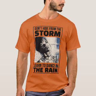 Verberg je niet voor het Storm Leer dansen in de R T-shirt