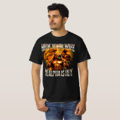Verberg Je Vrouw Alpha's Hier T-shirt (Voorkant volledig)