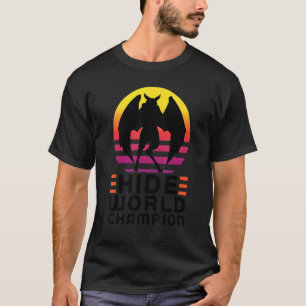 verberg wereld kampioen Cryptozoölogie Mothman T-shirt