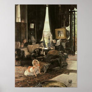 Verbergen en zoeken, c.1880-82 poster