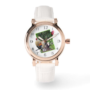 Verbergen en zoeken: Chicken Peekaboo Design, Horloge