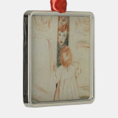 Verbergen en zoeken metalen ornament (Rechts)