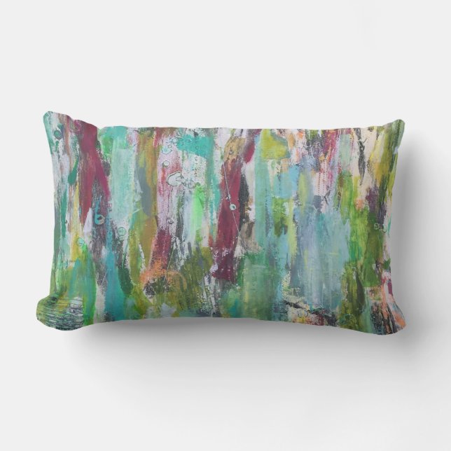 Verbergen en zoeken Outdoor Lumbar Sierkussen Buitenkussen (Voorkant)