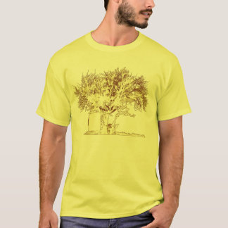 verbergen en zoeken t-shirt