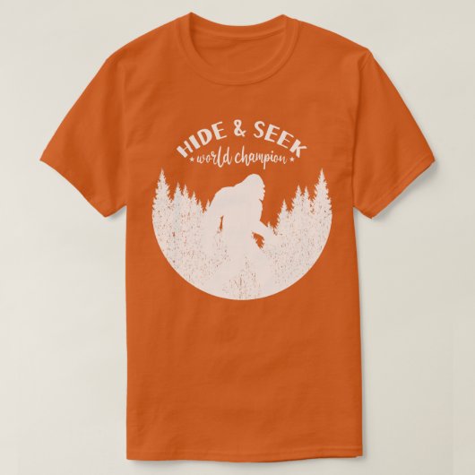 Verbergen en zoeken t-shirt (Design voorkant)