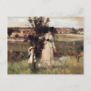 Verbergen en zoeken van Berthe Morisot Briefkaart