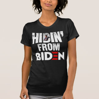 Verbergen van Biden Politieke Humor Pro Trump Fun  T-shirt