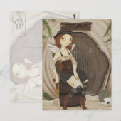 Verbergen - Zuivelpiratenbriefkaart Briefkaart (Voorkant / Achterkant)