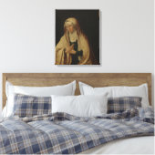 Verbesmeerde Mary (door Lucas van Leyden) Canvas Afdruk (Insitu (Slaapkamer))