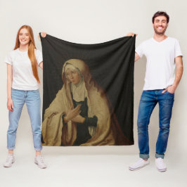 Verbesmeerde Mary (door Lucas van Leyden) Fleece Deken
