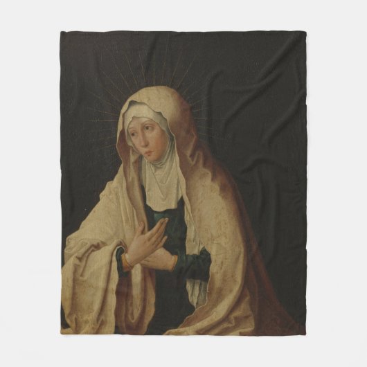 Verbesmeerde Mary (door Lucas van Leyden) Fleece Deken (Voorkant)