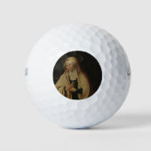 Verbesmeerde Mary (door Lucas van Leyden) Golfballen (Voorkant)