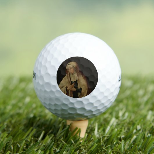 Verbesmeerde Mary (door Lucas van Leyden) Golfballen (Insitu Shirt)