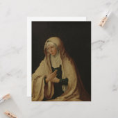 Verbesmeerde Mary (door Lucas van Leyden) Kaart (Voorkant / Achterkant in situ)