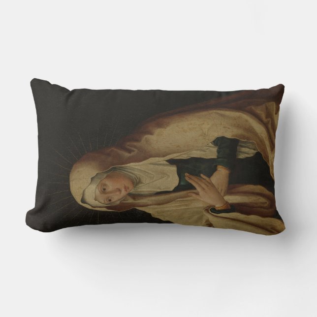 Verbesmeerde Mary (door Lucas van Leyden) Kussen (Voorkant)