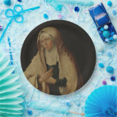 Verbesmeerde Mary (door Lucas van Leyden) Papieren Bordje (Feest)