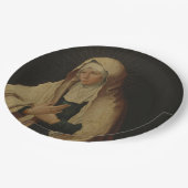 Verbesmeerde Mary (door Lucas van Leyden) Papieren Bordje (Gekanteld)