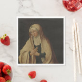 Verbesmeerde Mary (door Lucas van Leyden) Servet (Insitu)