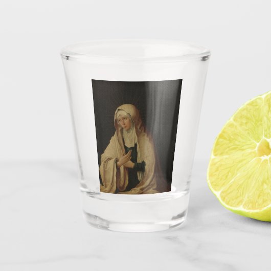 Verbesmeerde Mary (door Lucas van Leyden) Shot Glas (Voorkant)