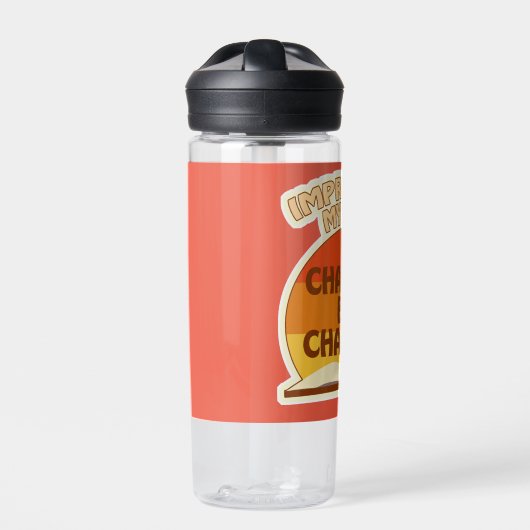 Verbeter het leven door het hoofdstuk het schrijve waterfles (Voorkant)