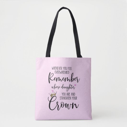 Verbeter je eigen Inspirerend aanmoediging Tote Bag (Voorkant)