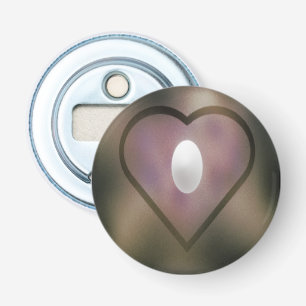 Verbeter je raam met het gloeiende hart en kont button flesopener