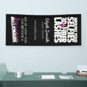 Verbeter je selfies met 3d + Fibre Lashes Spandoek (Beurs)