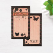 Verbeter me door Kaarten te verdienen Visitekaartje (Bureau)