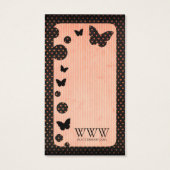 Verbeter me door Kaarten te verdienen Visitekaartje (Achterkant)