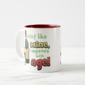 Verbeter met de Mok van de Leeftijd (Voorkant links)