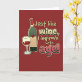 Verbeter met het Wenskaart van de Leeftijd Kaart (Gele Bloem)