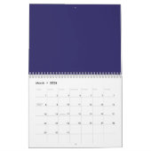 Verbeter uw interieur met een stijlvol blauw kalender (Mar 2026)