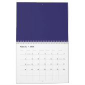 Verbeter uw interieur met een stijlvol blauw kalender (Feb 2026)