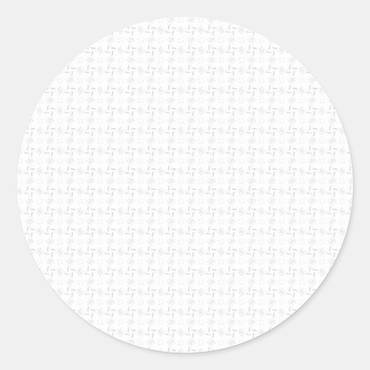 Verbeter uw merk met Classic Ronde Stickers (Voorkant)