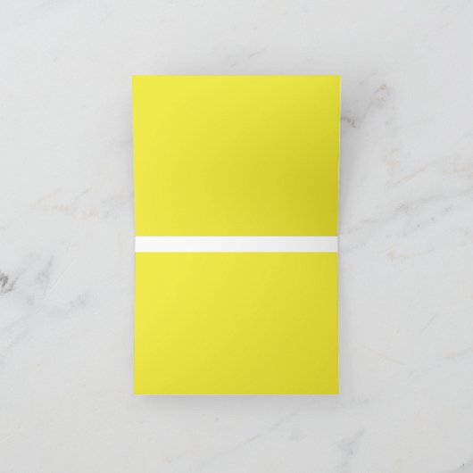 Verbeter uw ontwerp met gele achtergrond bedankkaart (Binnen)