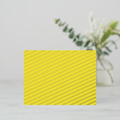 Verbeter uw ontwerp met gele achtergrond folie feestdagen briefkaart (Staand Voorkant)
